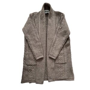 Aran Crafts Merino Wool Cardigan